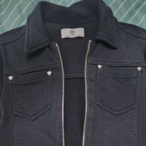 Authentic VERSACE boys Jacket 4T - Picture 4 of 4